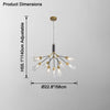 WOMO Firefly Branching Chandelier-WM2552 thumbnail