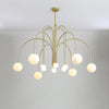 WOMO Glass Globe Arm Chandelier-WM2522 thumbnail