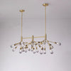 WOMO Firefly Gold Branch Linear Chandelier-WM2553 thumbnail