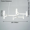 WOMO Modern Candlestick Chanderlier-WM2557 thumbnail