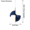 WOMO Adjustable Glass Globe Pendant Light-WM2563 thumbnail