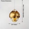 WOMO Adjustable Metal Globe Pendant Light-WM2564 thumbnail