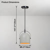 WOMO Concrete-like Bell Pendant Light-WM2565 thumbnail