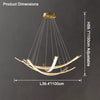 WOMO Arc Led Brass Chandelier-WM2569 thumbnail