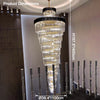 WOMO Cascading Crystal Prism Chandelier-WM2570 thumbnail