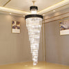 WOMO Cascading Crystal Prism Chandelier-WM2570 thumbnail