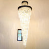 WOMO Cascading Crystal Prism Chandelier-WM2570 thumbnail