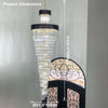 WOMO Cascading Crystal Prism Chandelier-WM2570 thumbnail