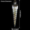 WOMO Cascading Crystal Prism Chandelier-WM2570 thumbnail