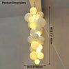 WOMO Long Glass Bubble Chandelier-WM2574 thumbnail