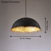 WOMO Wabi-Sabi Dome Pendant Light-WM2576 thumbnail