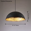 WOMO Wabi-Sabi Dome Pendant Light-WM2576 thumbnail