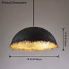 WOMO Wabi-Sabi Dome Pendant Light-WM2576 thumbnail