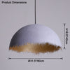 WOMO Wabi-Sabi Dome Pendant Light-WM2576 thumbnail