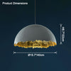 WOMO Wabi-Sabi Dome Pendant Light-WM2576 thumbnail