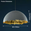 WOMO Wabi-Sabi Dome Pendant Light-WM2576 thumbnail