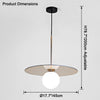 WOMO Globe Disc Pendant Light-WM2579 thumbnail