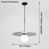 WOMO Globe Disc Pendant Light-WM2579 thumbnail