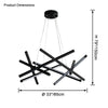 WOMO Stick Led Chandelier-WM2583 thumbnail