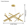 WOMO Stick Led Chandelier-WM2583 thumbnail