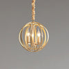 WOMO Gold Orb Cage Chandelier-WM2593 thumbnail