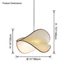 WOMO Japandi Flow Pendant Light-WM2597 thumbnail