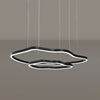WOMO Oversized Tiered led Ring Chandelier-WM2599 thumbnail