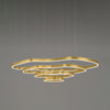 WOMO Oversized Tiered led Ring Chandelier-WM2599 thumbnail