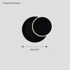 WOMO Eclipses Round Wall Sconce-WM6010 thumbnail