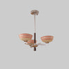 WOMO Colored Glass Bowl Up Light Chandelier-WM2605 thumbnail