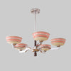 WOMO Colored Glass Bowl Up Light Chandelier-WM2605 thumbnail
