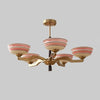 WOMO Colored Glass Bowl Up Light Chandelier-WM2605 thumbnail