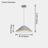 WOMO Cone Metal Pendant LIght-WM2606 thumbnail