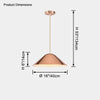 WOMO Cone Metal Pendant LIght-WM2606 thumbnail