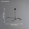 WOMO Lotus Leaf Arm Chandelier-WM2607 thumbnail