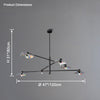 WOMO Lotus Leaf Arm Chandelier-WM2607 thumbnail