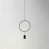 WOMO Black Ring Pendant Light-WM2608 thumbnail