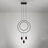 WOMO Black Ring Pendant Light-WM2608 thumbnail