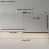 WOMO Extra Long Linear Pendant Light-WM2011 thumbnail