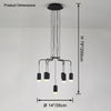 WOMO Black Drop Chandelier -WM2610 thumbnail