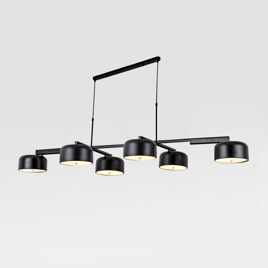 WOMO Drum Shade Linear Chandelier-WM2615