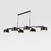 WOMO Drum Shade Linear Chandelier-WM2615 thumbnail