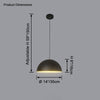 WOMO Dome Iron Pendant Light-WM2621 thumbnail