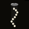 WOMO Glass Ball Rain Chandelier-WM2647 thumbnail