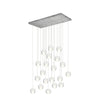 WOMO Cascading Glass Ball Dining Room Chandelier-WM2648 thumbnail