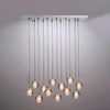 WOMO Cascading Glass Ball Dining Room Chandelier-WM2648 thumbnail