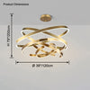 WOMO Tiered Circular Led Chandelier-WM2651 thumbnail
