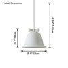 WOMO Colorful Bell Pendant Light-WM2661 thumbnail
