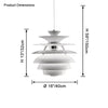 WOMO White Pinecone Pendant Light-WM2664 thumbnail