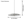 WOMO Disc Pendant Light-WM2668 thumbnail